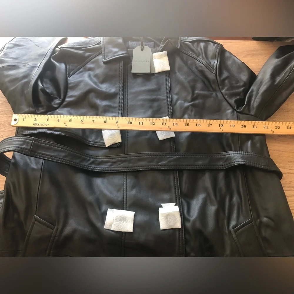 All Saints smooth leather